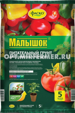 Грунт для томатов и перцев  5л Малышок 5/315 Фаско