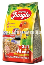 Корм д/попугаев волнистых 500г Happy Jungle (Хеппи Джангл)/18