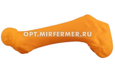 Игрушка резин Кость 27,5*7см с пищалкой арт.2026-0859 1/1/ЧД
