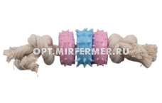 Игрушка текстиль Канат с вращ элементами 20*5,5см арт.2024-3341 1/1/ЧД