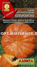 Тыква Богатырская сила крупноплодная 1г Ср (Аэлита)