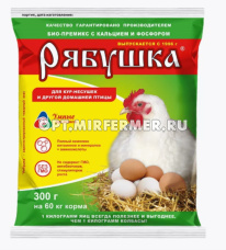 Премикс д/сх.птиц 0,3кг Рябушка с кальцием и фосфором 0,5% 3/35 КП 