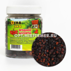 Лакомства д/грызунов Ягодное ассорти 100г банка БОСПА ЭКО 1/35
