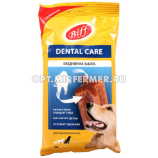 Лакомства д/собак крупных пород Dental Care (жеват. снек) говядина 270г 1/11