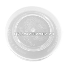 Крышка п/э для горячего закрытия d-82 прозрачная 50/200