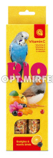 Лакомства д/попугаев волнистых и экзотов палочки Витамин С 2*40г RIO (РИО) 2/8