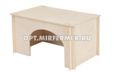 Домик дерев д/черепах ECO 27*17*14,5см 1/1