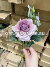 Искусственные цветы Роза из силикона 