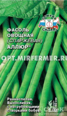 Фасоль Аллюр зеленая кустовая спаржевая 5г Ранн (Седек)