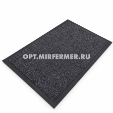 Коврик придверный влаговпитывающий Т100/5 40*60см темно-серый 1/20