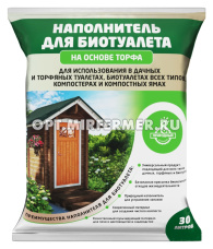 Средство д/дач.туалетов и компостов 30л торфяной наполнитель 2/60 ПСЗТК