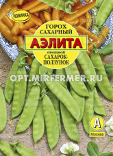 Горох Сахарок-ползунок сахарный 25г Ранн (Аэлита) Б/ф