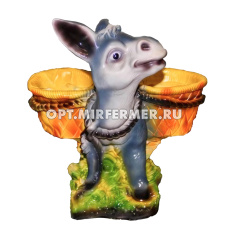 Кашпо фигурное Ослик 33*34см арт.99 /М-Д  