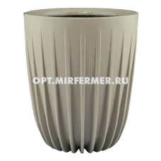 Сигма кашпо со вставкой, 18л, d30, h37см, фрапе