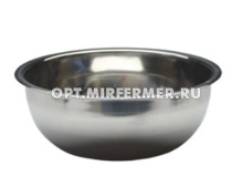 Миска металл 2,5л нерж.сталь арт.10922-8999 1/12 ЧД 