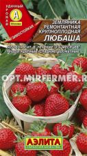 Земляника Любаша крупноплодная ремонтантная 10шт Ранн (Аэлита)