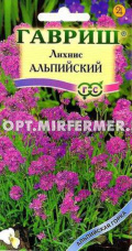 Лихнис альпийский Смолка 0,05г Мн 20см (Гавриш) Альпийская горк
