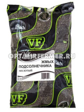 Прикормка д/рыб Жмых подсолнечника молотый 1кг/10/3года/ДТ