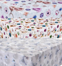 Скатерть на тканевой основе DIAMOND 3D 100*137см в ассорт. 