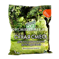 Смесь 1кг сухая для пломбирования дупел (леч. ран дерев, заделки щел. и трещ.) 2/20 КХЗ