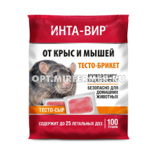 Тесто брикет 100г Интавир вкус сыр с мумифиц. эффектом 5/15 Фаско Тесто брикет 100г Интавир вкус сыр с мумифиц. эффектом 5/15 Фаско