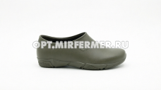 Галоши W-005-10 жен.  р.36/41 оливковый ЭВА (КОРОБКА 8 пар)