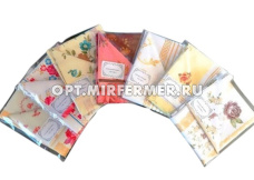 Скатерть на нетканой основе 110*137см в ассортименте/40