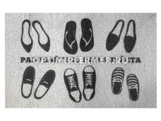Коврик придверный Лапша 50*80 см Разувайтесь пожалуйста/10