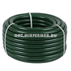 Шланг ПВХ BRAVURA FLOW Expert Green 1/2" (25 м) 3-х слойный армированный пищевой 