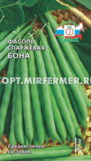 Фасоль Бона зеленая кустовая спаржевая 5г Ср (Седек)