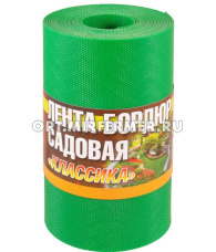 Бордюрная лента садовая, 30см*9м, Классика, зеленая
