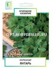 Кориандр (Кинза) Янтарь овощной 3г Ср (Поиск) Огородное изобилие 