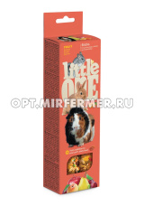 Палочки д/морских свинок,кроликов и шиншилл Little One с фруктами 2шт