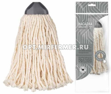 Насадка для швабры МОП круглая 140г Мега /2/25
