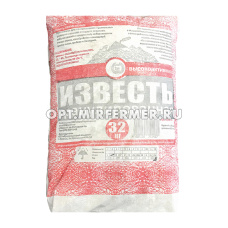 Известь 32кг негашенная гран. 1/1/35 СТС