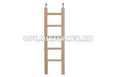 Игрушка д/птиц Лесенка деревянная 53*8*h190 мм