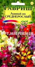 Антирринум (Львиный зев) Среднерослый 0,05г Одн смесь 60см (Гавриш)