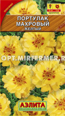 Портулак Желтый махровый 0,05г Одн 10см (Аэлита)