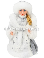 Снегурочка с музыкой L11,6W15,6H31,8 см 