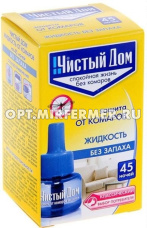 Жидкость от комаров (45 ночей) Чистый дом б/з 5/80 ТЭ