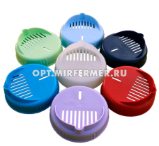 Крышка п/э для слива d-100 твист офф 5/100