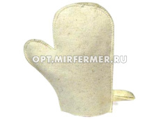 Рукавица для сауны войлок 100% /20