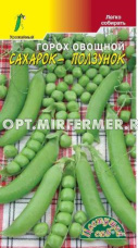 Горох Сахарок-ползунок 5г сахарный Ранн (Цвет сад)
