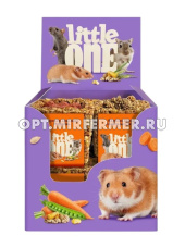 Лакомства д/хомяков,крыс,мышей и песчанок Корзинка ассорти 40г Little One (Литл Ван) 2/6
