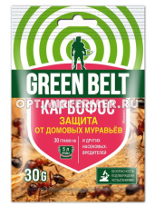 Карбофос 30г Грин Белт от муравьев, клопов и других насекомых 10/50 ТЭ