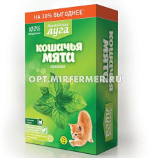 Лакомства д/кошек Альпийские Луга Кошачья мята сушеная/35