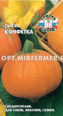 Тыква Конфетка крупноплодная 2г Ср ( Седек)