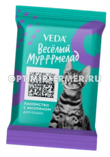 Лакомства д/кошек мурмелад инулин 6г ВЕДА 2/32