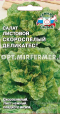 Салат Скороспелый деликатес листовой 0.5г Ранн (Седек)