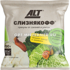 от слизней и улиток150г Слизнякофф 5/40 Родемос